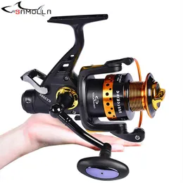 Bis Metal Spinning Reel 13 + 1BB Fishing Pesca Strong Drag Moulinet Peche En Mer Carp Carretilha De Olta Makaralar Baitcasting Reels