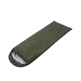 Envelope Style Sleeping Bag Adults Outdoor Sports Camping Customizable Solid Color Field Hiking Hunting Resting Bedding Bags