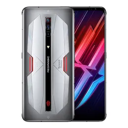 Original Nubia Red Magic 6 Pro 5g Mobiltelefon Gaming 16GB RAM 256GB ROM SNAPDAGON 888 64.0MP Android 6.8 "Amoled Full Screen Fingerprint ID OTG 4500MAH Smart Cellphone