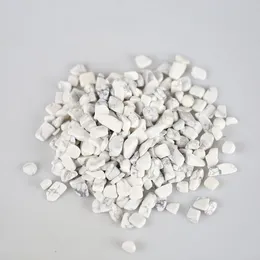 Natural White Turquoise Crystal Degaussing Gravel Feng Shui Energy White Stone Plant Landscaping Expansion Gift