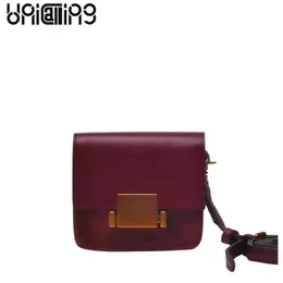 Portamonete UniCalling Fashion Retro Coin Women Purse Split Leather Mini Wallet Tinta unita Lock Catch Small