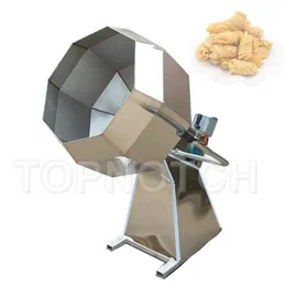 2021 Factory Automatic Octagonal Shape Seasoning Mixer Machine For Snack Food Flavoring