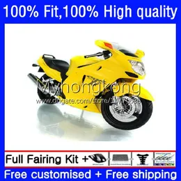 Corpo stampo ad iniezione per HONDA Blackbird CBR1100XX 96 97 98 99 00 01 35No.51 CBR 1100XX 1100 CC Giallo chiaro XX 2002 2003 2004 2005 2006 2007 CBR1100 XX 96-07 Carenatura OEM