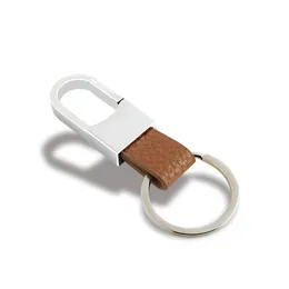 Läder Keychain Pendants Casual Strap Lanyard Key-Chain Waist Plånbok Nyckelringar Bil KeyRing Keyhållare Smycken Gift