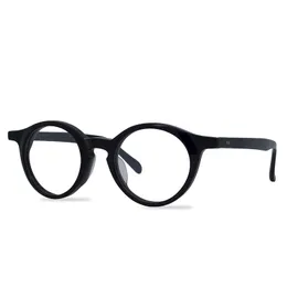 Modne okulary przeciwsłoneczne ramy okrągłe okulary octanu sodu okrągły szklanki lekkie unisex modne optyczne