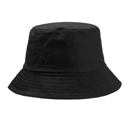 Nowy Unisex Wiadro Kapelusz Kobiety Letni Sunscreen Panama Hat Outdoor Fisherman Hat Beach Cap Hip Hop Sun Cap Chapeau Y220301