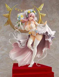 SUPER SONICO THE ANIMATION 10th Anniversary Wedding Girl Action PVC Figure Toy 35cm Anime Figure Modello da collezione Doll