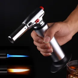 1300C Butane Scorch torch jet flame gun lighter kitchen Heavy Duty gas Refillable windproofMicro portable Culinary Torch smoking accessorie