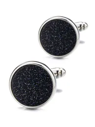 KFLK Luxury French Shirt Cufflinks for Mens Gift Brand Wedding Cuff links Designer Round Stone Button male High Quality