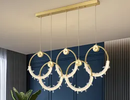 ダイニングルームゴールドサークルリビング家の装飾ライトフィクスチャリングクリスタルLEDベッドランプのための現代クリスタルシャンデリア