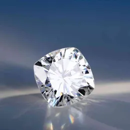Szjinao Real 100% Luźny Moissanite 2CT 7mm D Kolor VVS1 Poduszka Cięcie Kamień do biżuterii pierścieniowej z certyfikatem GRA