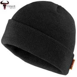 Super varm termisk vinterhatt Beanie Polar Fleece Foder med stickad hatt Stickad / anpassad 100% Acrylic Unisex PK