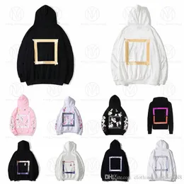 4A Top tr￶ja kvalitet mode ny f￤rg box hoodie hip hop street klassisk broderad brev marka polar fleece hoodie