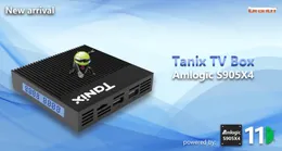 Tanix X4 Amlogic S905X4 TV Box Android 11 OS 2,4G/5GHz Dual Wifi Bt 100M LAN 4K