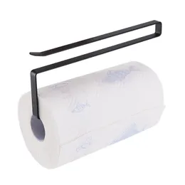 Toalhas de toalhas de lixo de tecido para suporte para cabide para a cozinha sem acessórios de pancada branca/preta