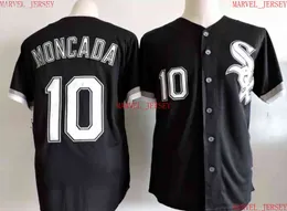 M￤nner Frauen Jugend Yoan Moncada Baseball Trikots gen￤ht Anpassung einer Namensnummer Jersey XS-5xl