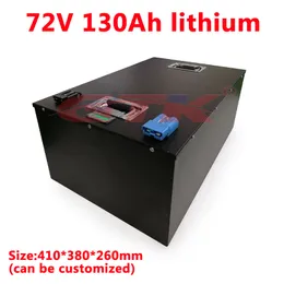 GTK 72V 130Ah Lithium li ion battery with BMS for UPS solar and wind power Camping car Marine RV sightseeing cars+10A Charger