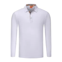 Cotton Polo Shirt Męski rękaw Męski rękaw Casual Solid Color Polos Shirts Mężczyzna i damskie nr 6s