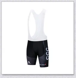 CCC-team Cykling Bib Shorts Mens Sommar Sport Andas och Snabbtorkande Professionell Racing Cykelbyxor 3D Gel Pad Bike Tights Y210403