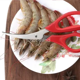 Ny Populär Lobster Räka Crab Seafood Scissors Shears Snip Shells Köksverktyg Populär Gratis DHL Fast