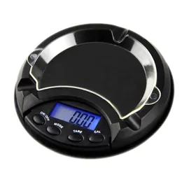200g/0.01g Ashtray Gaojingke Weighing Scale Electronic Balance Mini Ornament Color Ax-Ctb Powder Yellow Gold Pocket Scales 23ag T2