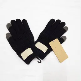 Novas Luvas de Womens de Alta Qualidade Luvas Europeias Designer Quente Glove Drive Esportes Mittens Marca Mitten estão disponíveis em muitos estilos 12