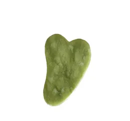 2021 Nowa Gua Sha Scraping Massage Face Green Rose Quartz Natural Jade Kamienny Masaż