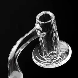 DHL !!! Полная сварные сварные сварные сварные курить скошенный край кварцевый блендер Banger алмазное ведро мужские женские бесшовные ногти для стеклянных водных бохтов