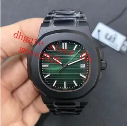 Move2020 U1Factory 40mm Automatyczny ruch Męski Zegarki Wysokiej Grade Man Wristwatches Oval Dial Ze Stali Nierdzewnej Zespół Przezroczysty Powrót M10