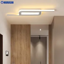 Luzes de teto Modern nórdico minimalista LED LUZ para vida sala de estudo Bedrond hall hall guarda -roupa interno quente luminária caseira