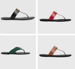 2022 designersandaler män och kvinnor tofflor Underdelar Flip Flops lyxigt mode för damer