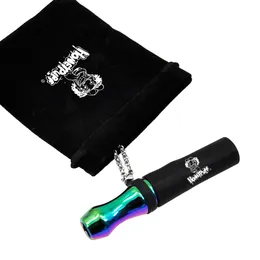 Rauchen Lanyard Shisha Mundstücke Shisha Mundstück FDA Silikon Acryl Chisha Filterspitze Tragbare Hängekette mit schwarzer Geschenktüte