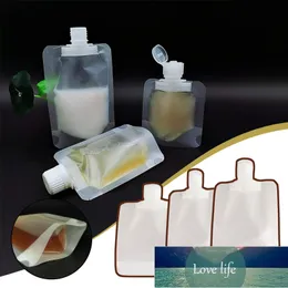 Bärbar Shampoo Makeup Fluid Sub Bottle Packaging Bottle Portable Travel Flytande Tvålflaska Kosmetisk Fyllkåpa Förpackning Bag # P3