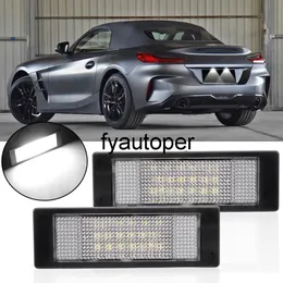 車の光源2個/ロット24 LEDのトランクランプ車LEDライセンス番号プレートライトBMW E81 E87 E63 E64 E84 E89 Z4 F20 F21