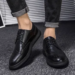 Shoes Casual Casual Man Shoes Shoe Leather Mens Zapatos Hombre Cuero Men Leisure Sapatos Flat Sapato Mens Boots For De