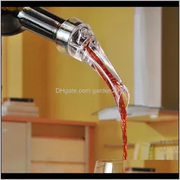 Narzędzia barowe nalewane Aerator Mini Magic Acryl Red Wine Dekanter z detaliczną skrzynką WB1094 VLA36 ISEBN