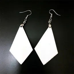 Sublimation Blanks Earring MDF Dangle Earrings Heat transfer printing plate tag products