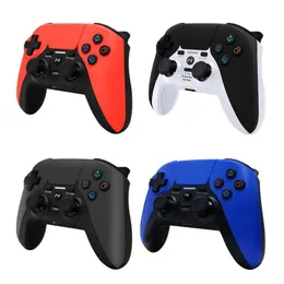 Wireless Bluetooth P4 Host Controller Gamepad Six-axis Dual-vibration Band Touchpad With Light Bar Games Accessories Game Controllers & Joys