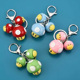 2020 Cute Game Cartoon Keychain 3 Mushroom Question Keyring Key Chain Party Chaveiro Jewelry 2020 G1019