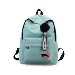 HBP Non- Women's backpack canvas college style Hansen Department versatile simple little fresh student bag sport.0018