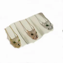 Factory прямые продажи самые высокие контратежные качества 18k латунные позолоченные кулон ожерелья с зеленым дизайном бренда классический стиль Trinity серии ювелирные изделия