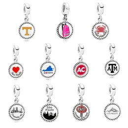 Biżuteria Memnona Wysoka jakość 100% S925 Sterling Silver Charm Colorado Sao Paulo Lacerda Winda Wisiorek Charms Koraliki Kolekcja Fit Bransoletki DIY Jewellry