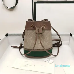 2021 Tasarımcı-Kadınlar Kova Omuz Çantaları Hakiki Deri Çanta Ayarlanabilir Kayış Moda Basit Taşınabilir Eğlence Crossbody Çanta