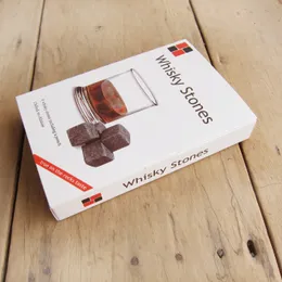 Secchielli per il ghiaccio e refrigeratori all'ingrosso Whisky Stone Whisky Rocks 9 pezzi Set in confezione regalo (W) Natale San Valentino Regalo d'affari del padre