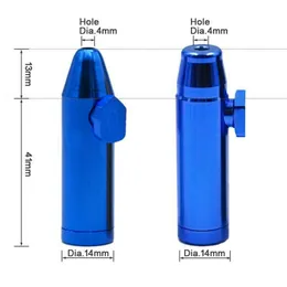 Staff Bullet 2.12 cali Matowy Wykończenie Zawierać 3G Skaffe Bullet Rura aluminiowe Metalowe Rury Palenie Przenośne Kolorowe Prezent Z Induste Prosto