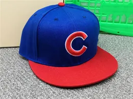 2021 Sombreros ajustadosbéisbol para hombre y mujer, Gorra ajustada de Hip Hop letras C, con pico plano, cierre completo, nueva Chicago, 2020