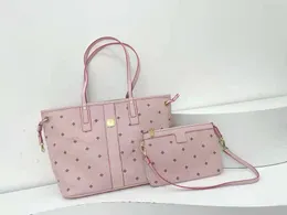 Lüks moda çanta kadın omuz çantaları tasarımcı tote çanta 2pcs/set cüzdanlar yüksek kaliteli bayan alışveriş paketleri tasarımcılar çanta