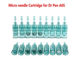 10PCS-ersättning Micro Needle Patron Tips 11 16 24 36 42 Nano Pin för Auto Electric Derma Pen Dr.Pen A6S MTS Anti Scar Skin Föryngring