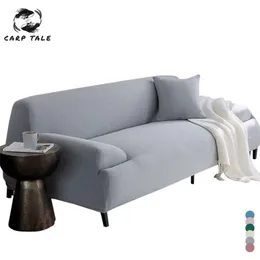 13色防水ソファカバー弾性オールインクルーシブストレッチスリップカバー現代のソファーカバーL Shous Sofa Cover 211102