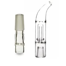 Osgree Raucherzubehör Glasrohrstiel mit 14-mm-Wasserpfeifenwerkzeug Hubble Bubbler Adapter WPA-Kit für Arizer Solo Air 1 2 II